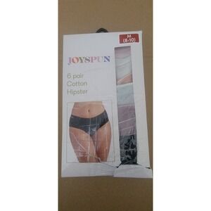 Joyspun 6‎ pair Cotton Hipster Size M